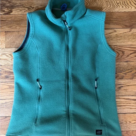 Women's Green EMS Fleece Vest VGUC