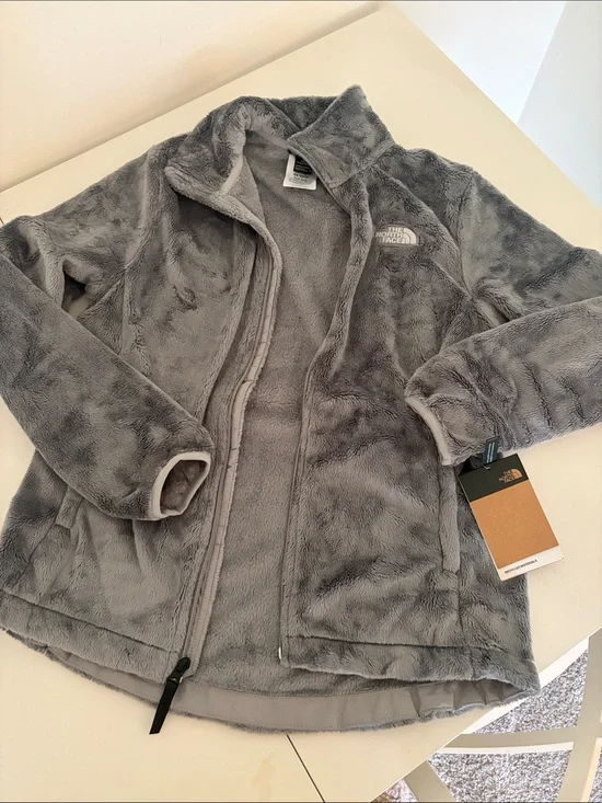NWT North Face Osito Zip Jacket in Meld Gray