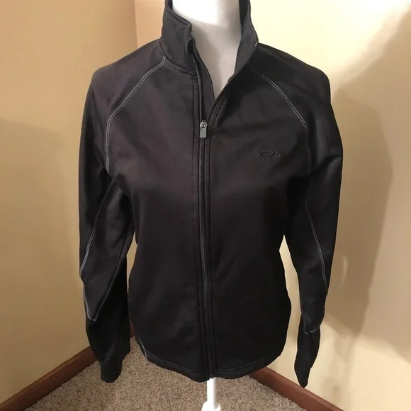 Champion Black Women’s Zip Up Jacket Sz S