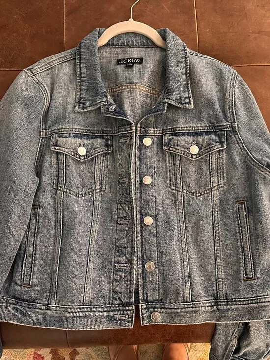 J. Crew jeans jacket - size M