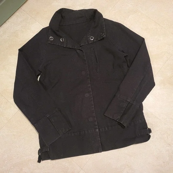 Pink Label United Arrows Womens M Medium Japan Goth Punk‎ Canvas Jacket