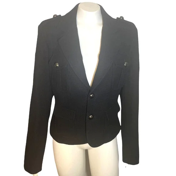 Tart Collection Black‎ Military Jacket M
