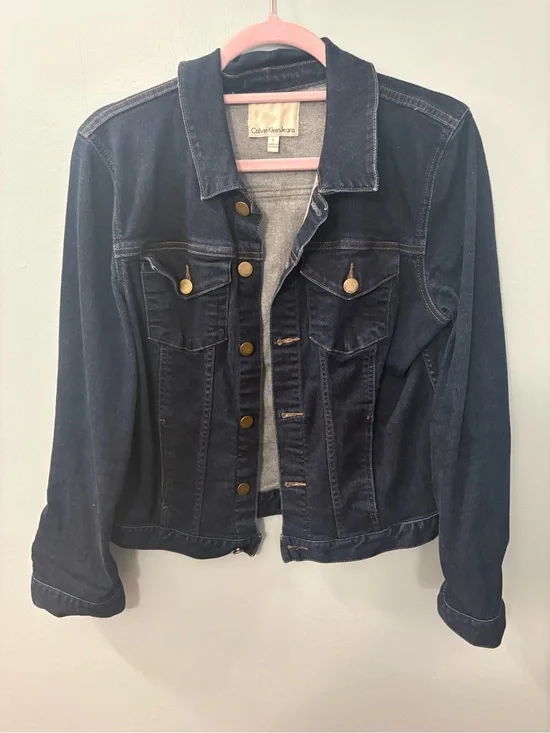 Calvin Klein Jeans Indigo Denim Trucker Jacket
