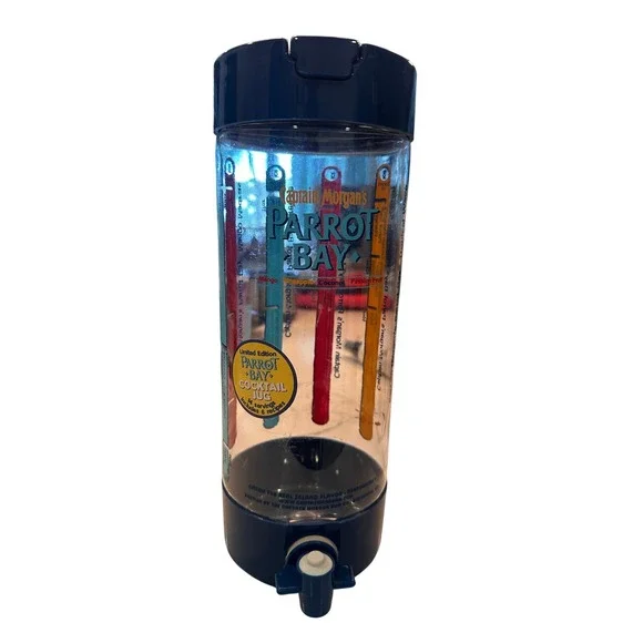 Captain Morgan‎ Parrot Bay Limited Edition Cocktail Jug Dispenser with Recipes
