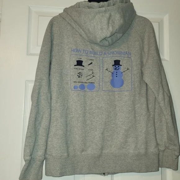 Moods of Norway How‎ To Build a Snowman Hooded Jacket Women's Size Small