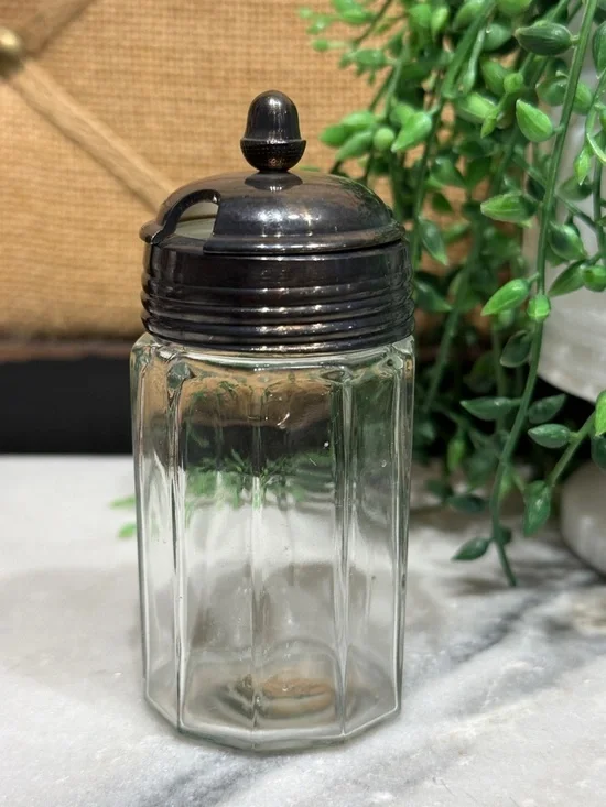 Vintage jelly/jam jar