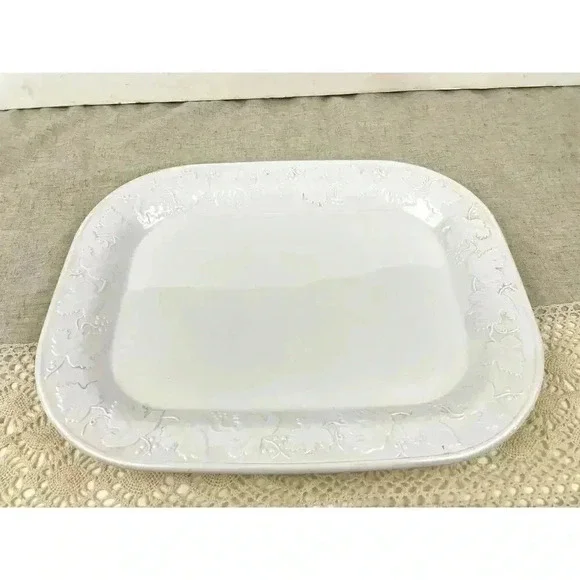 Corning Vineyard Trellis H15 Rectangle Serving Platter‎ 15