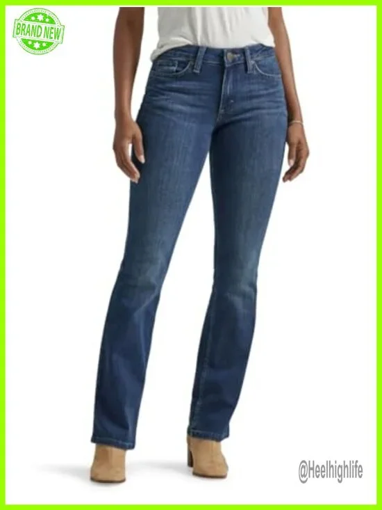 Lee Women's Mid Rise Bootcut Jean - Regular Fit