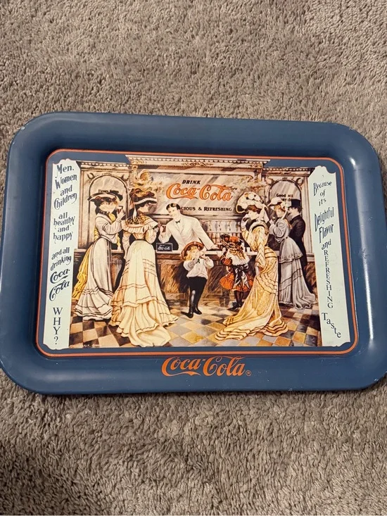 Good condition vintage Coca-Cola metal Tray (OBO)