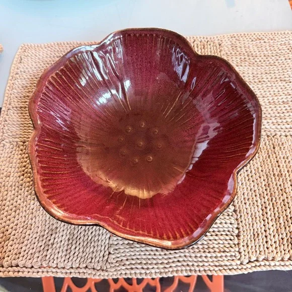 Pfaltzgraff Studio Sarina Red Poppy‎ 9.5