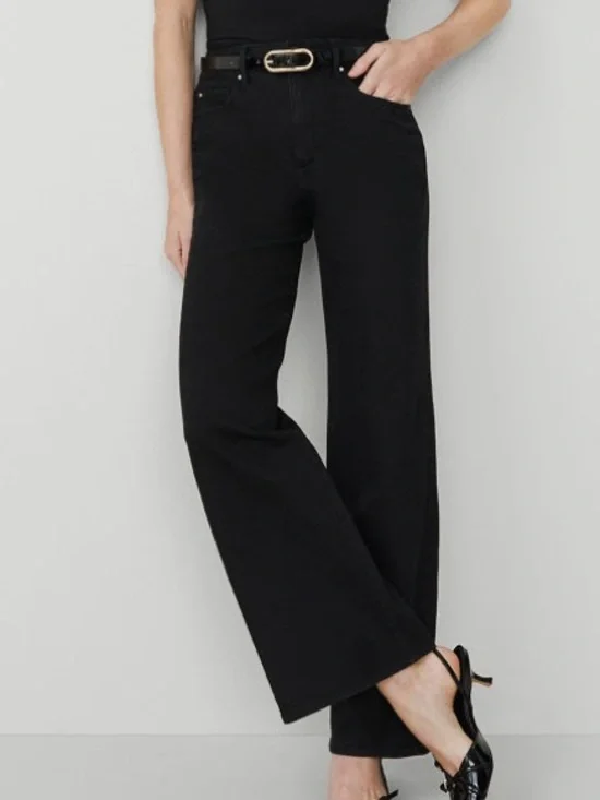 Ann Taylor Perfect Wide Leg Jeans