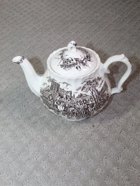 Vintage Royal Mail Staffordshire Ware Tea Pot