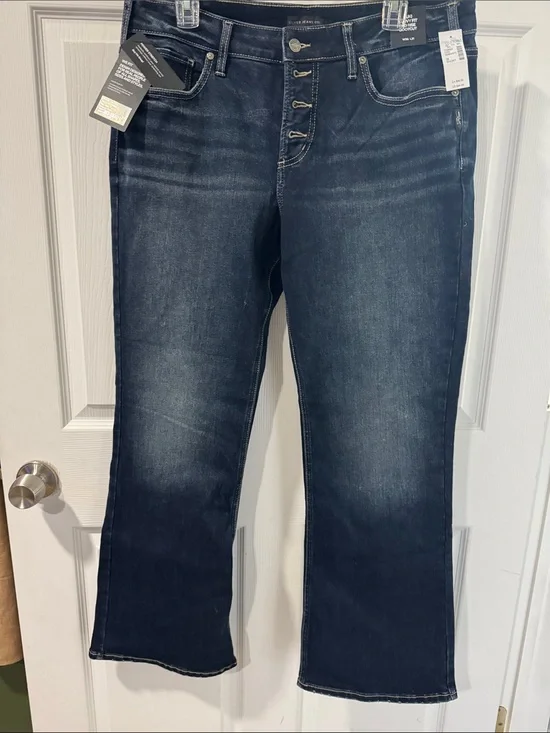 Silver Jeans Women’s Dark Indigo Boot Cut Jeans