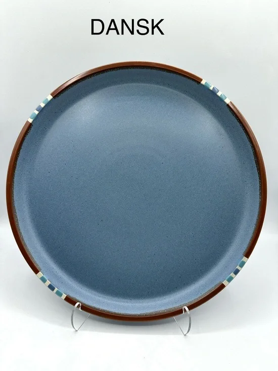 Dansk Blue Mesa 13” Round Platter