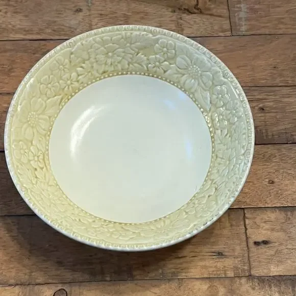 Vintage MCM Symphony Ironstone Japan Cereal Bowl 6.5