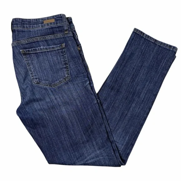 Kut from the Kloth Catherine Slim Boyfriend Jeans Dark Wash Size 8
