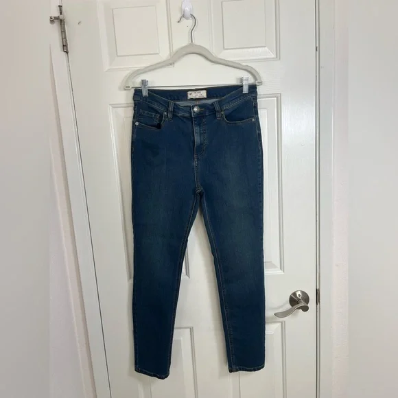 Free‎ People Dark Blue Skinny Jeans