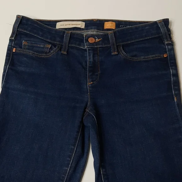 Pilcro and the Letterpress Dark Blue Ankle Jeans