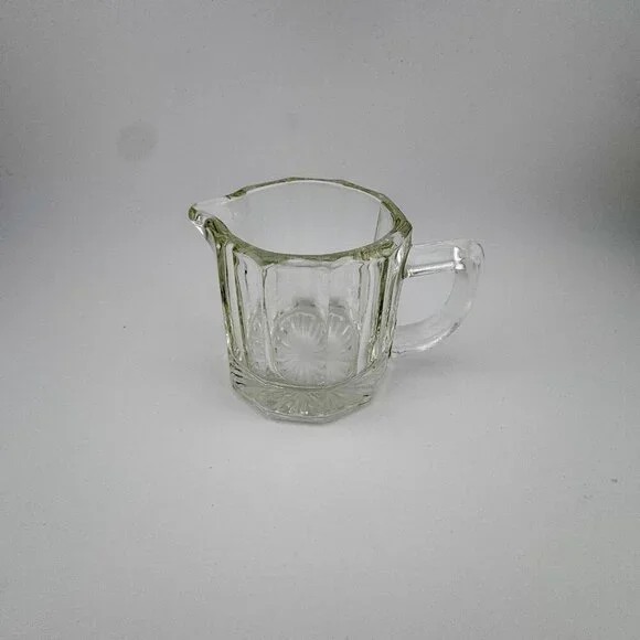 Antique Peerless Colonial Clear Creamer by Indiana Glass Co. Creamer 1920s