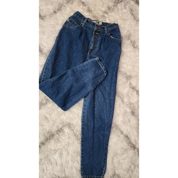 Vintage X-AM Jeans Women's Size 9‎ High Waisted Straight Leg