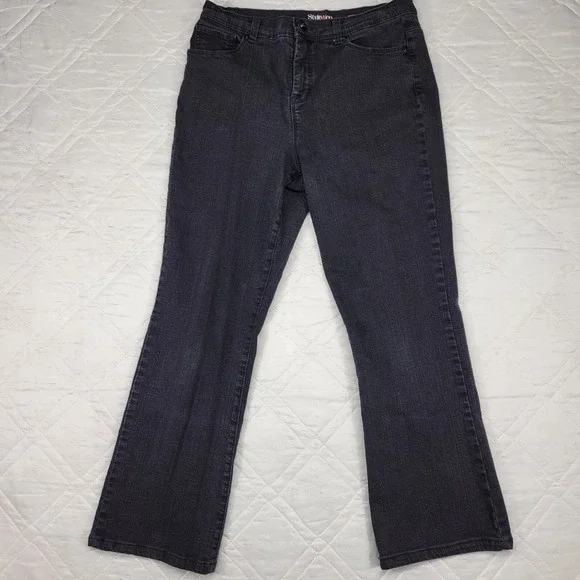 Style‎ & co. tummy control black jeans size 10S