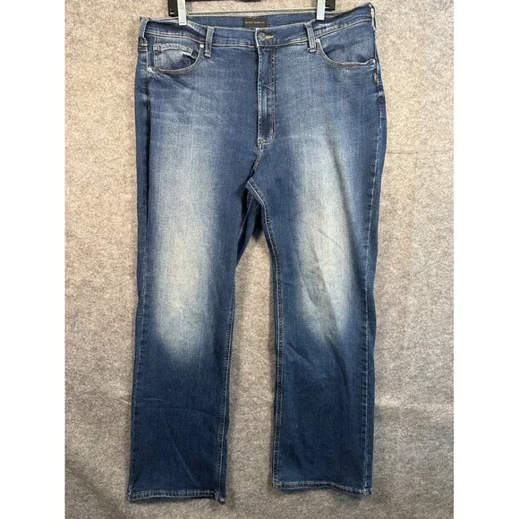 Silver Jeans Co. Womens Jeans Plus Size‎ Relaxed Fit Medium Wash Denim
