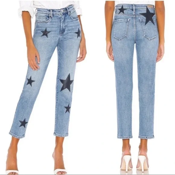 NWT BLANK NYC Madison Crop Star Jeans
