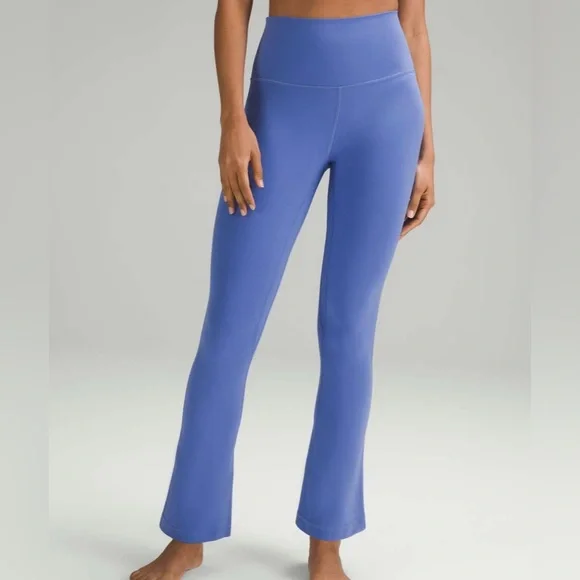 Lululemon‎ Athletica Blue Boot Cut Flare Pants