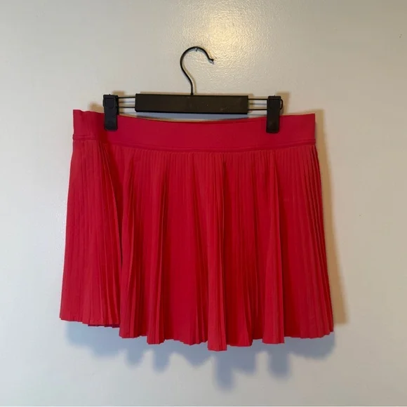 Lululemon Varsity High-Rise Pleated Tennis Skirt Glaze‎ Pink women's size 10