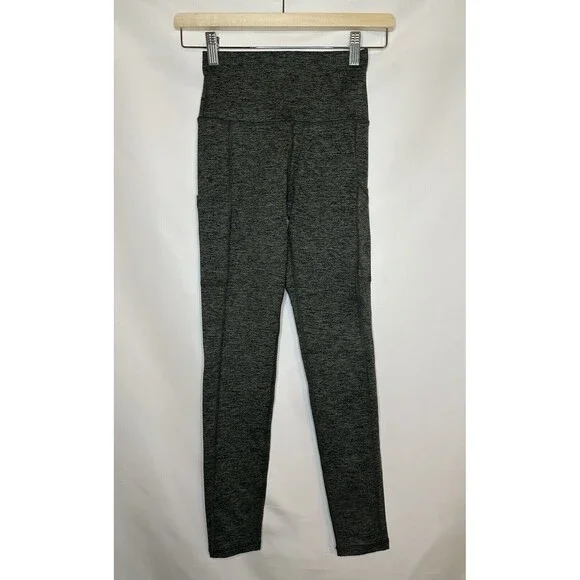 OFFLINE‎ BY AERIE Hugger Hi-Rise Pocket Olive Green Leggings SMALL *NEW*