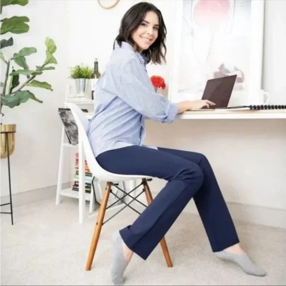Betabrand Navy Pants