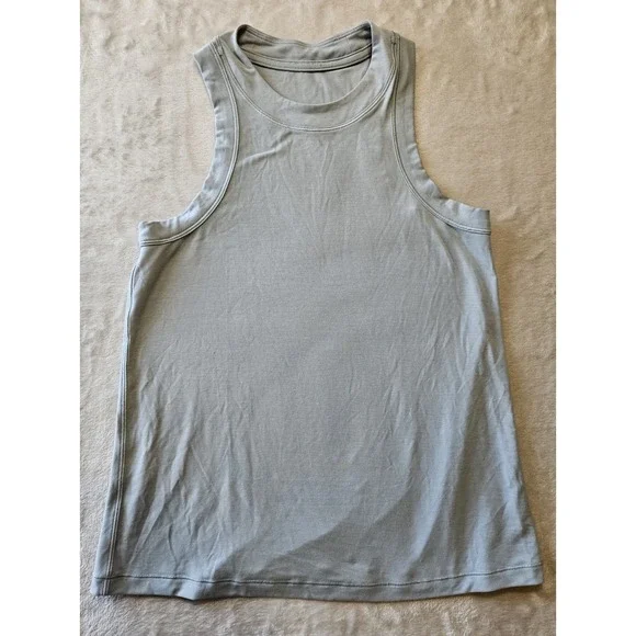 Lululemon Women's Racerback‎ Athletic Tank Top Sage Green Yoga Gym Workout Sz 4?