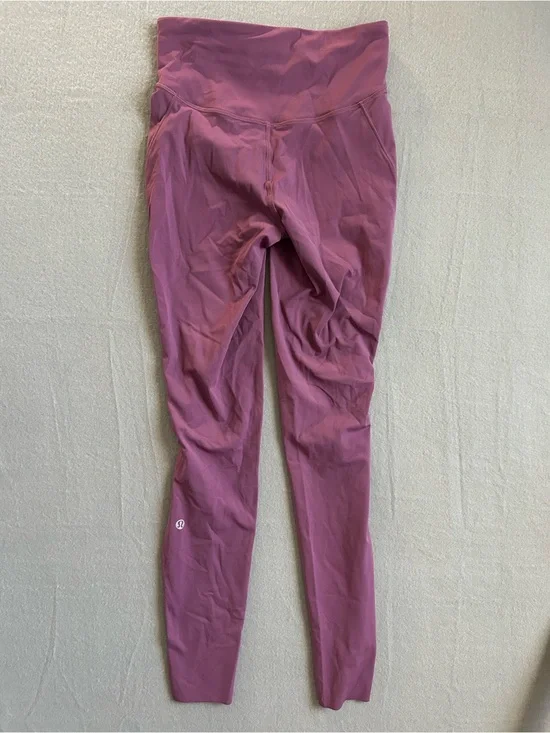 Lululemon Base Pace High Rise Tight in Plum Womens Size 4 w/ 28'' inseam