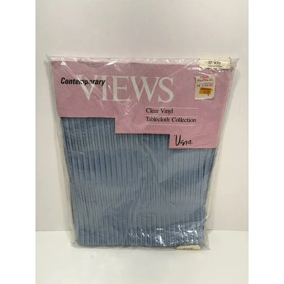 Vinyl Tablecloth Contemporary Views  70