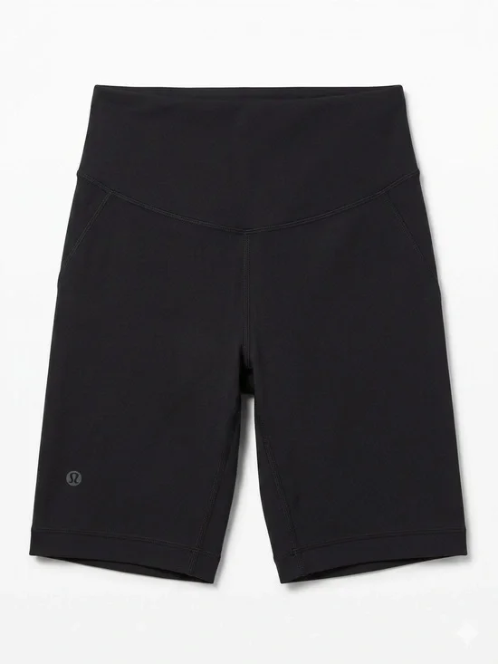 lululemon Wunder Train High Rise Shorts Black Size 6