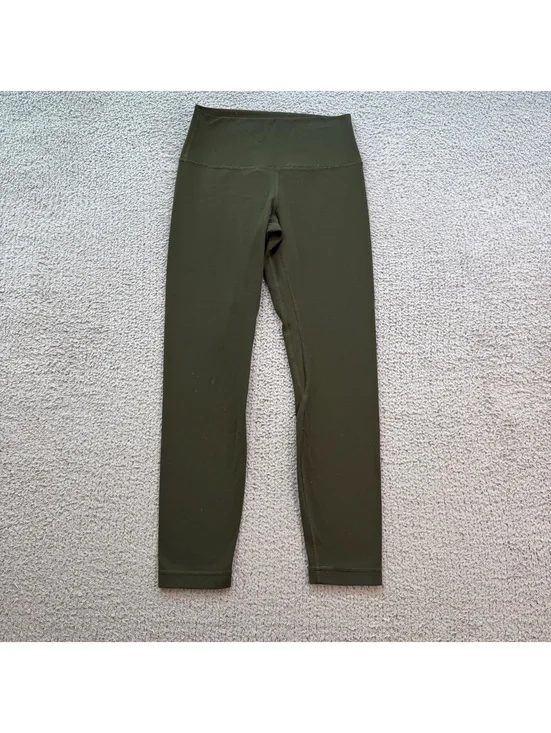 Lululemon Align High Rise Olive Green 25