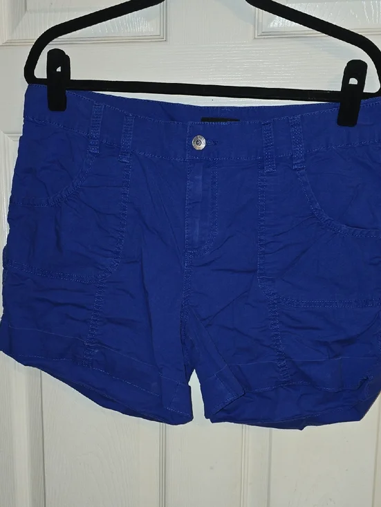 a.n.a Royal Blue Cargo Shorts for‎ Women
