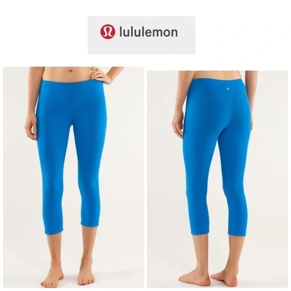 Lululemon Wunder Under Crop Reversible 4