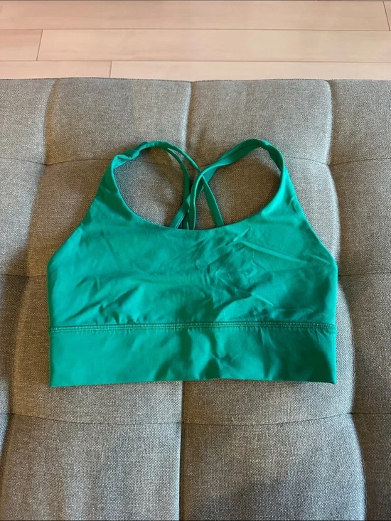Lululemon Women's Green Strappy Sports Bra