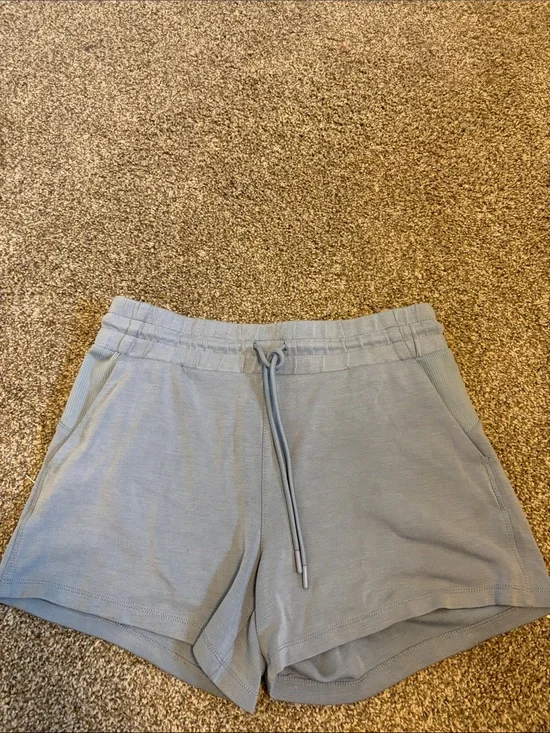 Danskin Light Blue Drawstring Athletic Lounge Shorts