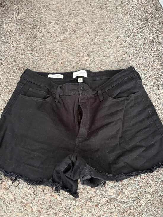 Universal Thread Black Denim Cutoff Shorts