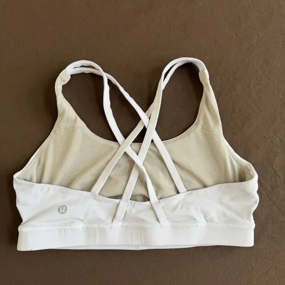 Lululemon Free To Be Serene Sports Bra Womens 10 Light Support Athletic Strappy