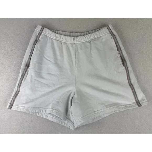 Xirena Shayla Sweatshort White Prism‎ Shorts Women's Medium Side Stripes