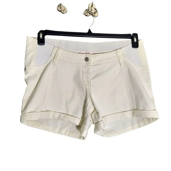 Isabel Maternity Womens 10 Pull On Pregnancy Shorts Stretch Summer Essential‎