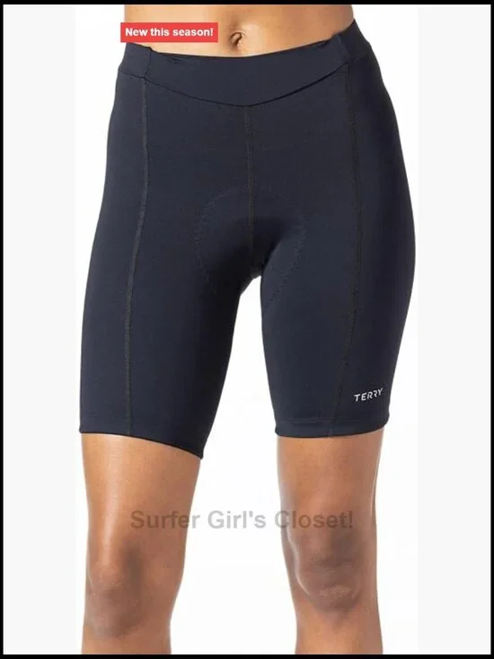 Padded Cycling Bike Shorts for Women 8.5 Inseam Silicone Leg Gripper