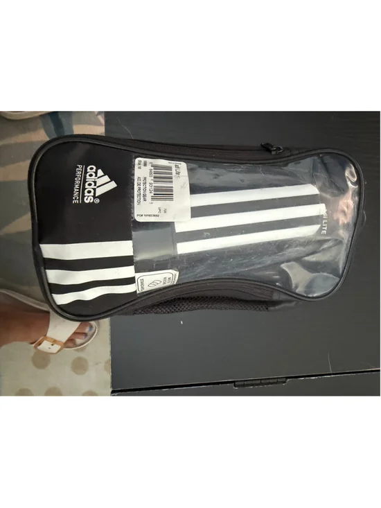 Boys Adidas Shin Guard Bag One Size Black White
