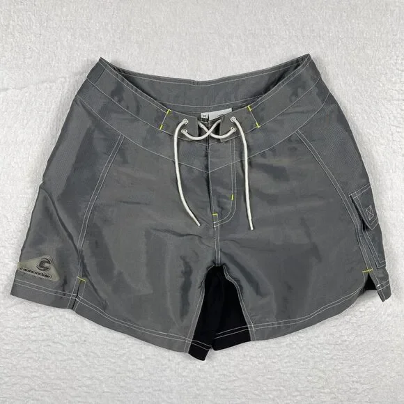 Cannondale Terra‎ Cycling Board Shorts Women Medium Gray MTB Trail Utility
