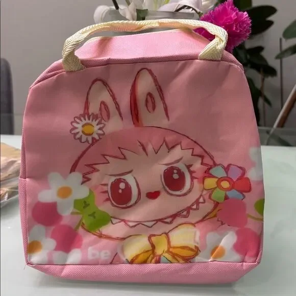 New Cute Cartoon Character Tote Bag with zipper