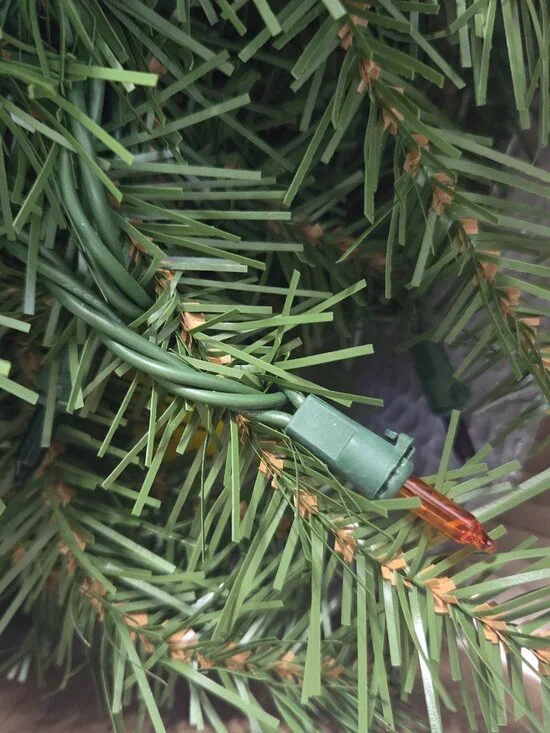 National Tree Co 9’ Pre-Lit Norwood Fir Garland Multicolor Lights Christmas, New