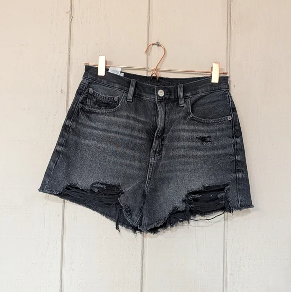 American Eagle‎ Highest Rise 90s Boyfriend Shorts Grunge Festival